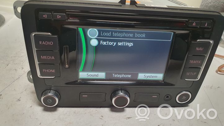 Volkswagen Multivan T5 Radio/CD/DVD/GPS-pääyksikkö 3C0035279