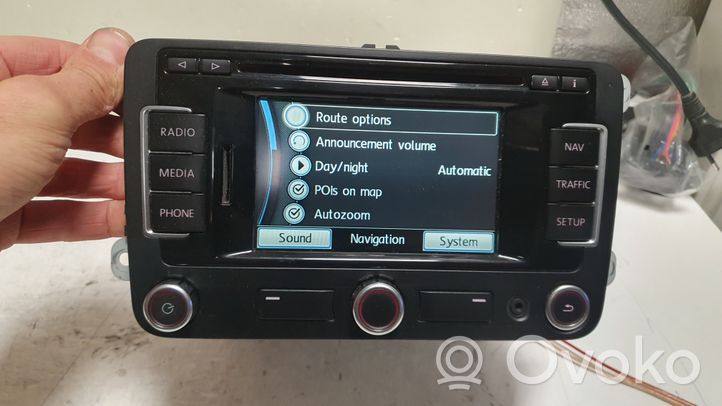 Volkswagen Multivan T5 Unité principale radio / CD / DVD / GPS 3C0035279