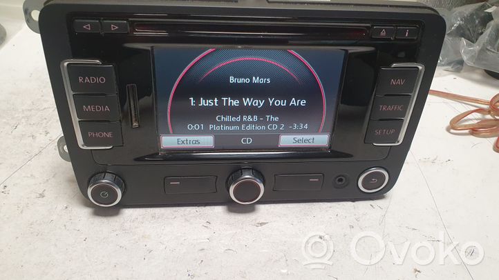 Volkswagen Multivan T5 Radio/CD/DVD/GPS-pääyksikkö 3C0035279