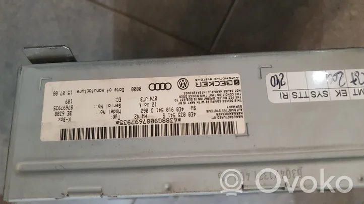 Audi Q7 4L Unità principale autoradio/CD/DVD/GPS 4E0035541S