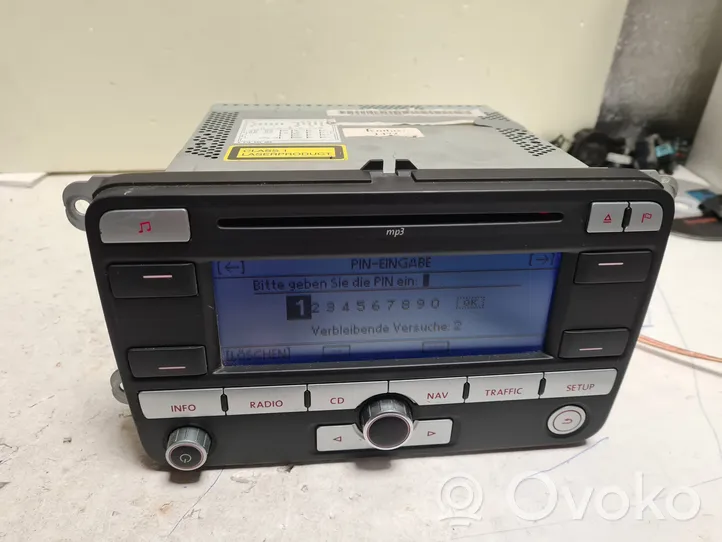 Volkswagen PASSAT B6 Unità principale autoradio/CD/DVD/GPS 1K0035191D