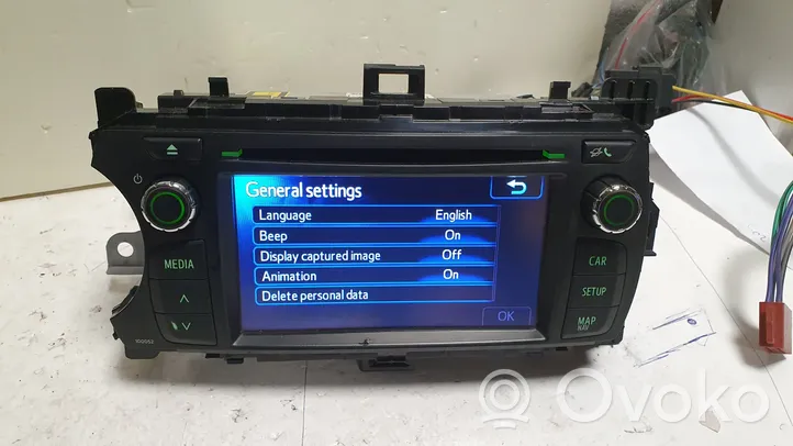 Toyota Yaris Radio/CD/DVD/GPS-pääyksikkö 861400D050