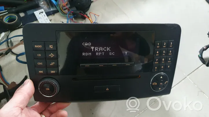 Mercedes-Benz ML W164 Radio/CD/DVD/GPS-pääyksikkö A1648209289