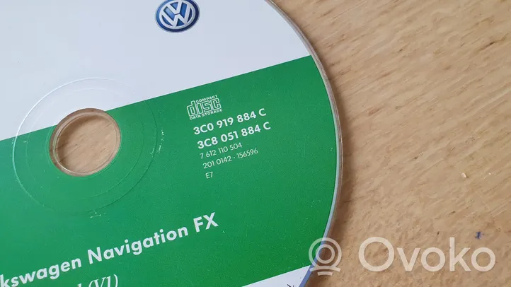 Volkswagen PASSAT B6 Mapy do nawigacji CD/DVD 3C0919884C