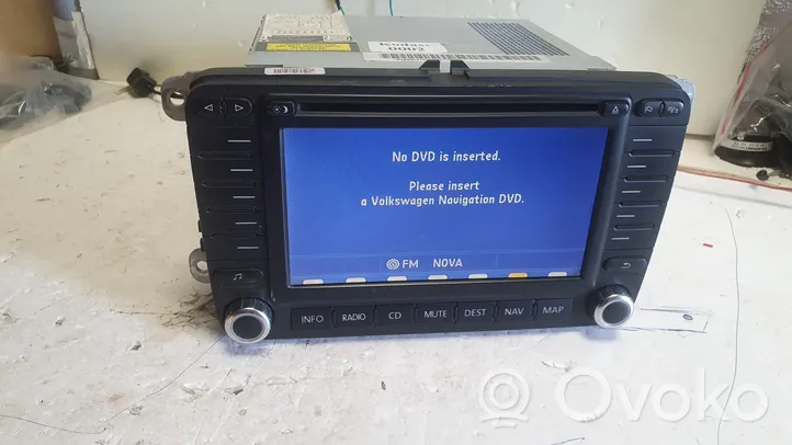 Volkswagen Eos Panel / Radioodtwarzacz CD/DVD/GPS 1K0035198B