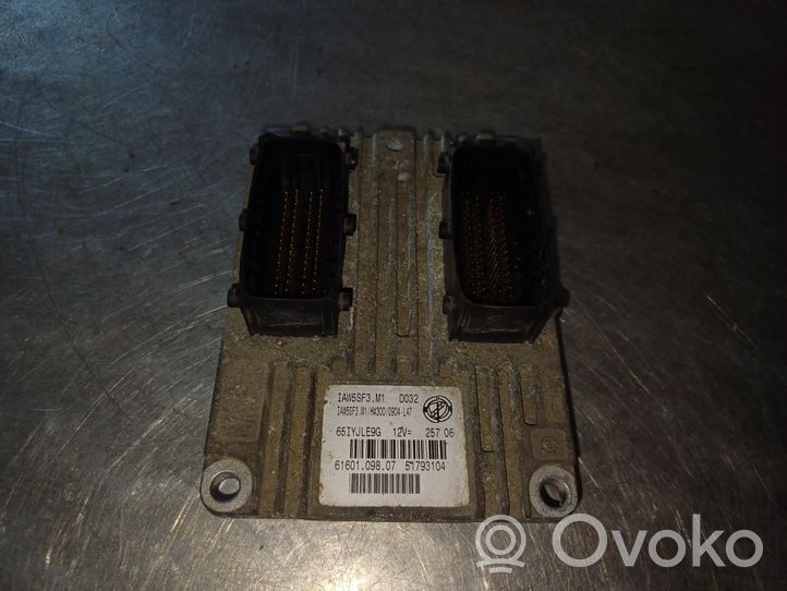 Fiat Punto (188) Sterownik / Moduł ECU 6160109807