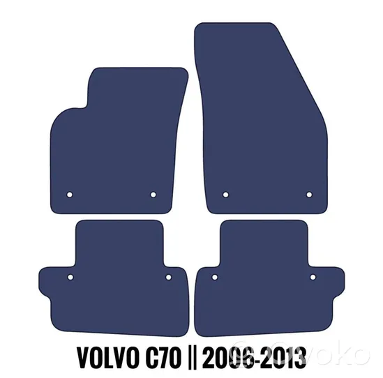 Volvo C70 Zestaw dywaników samochodowych 