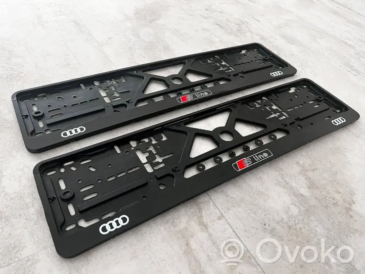 Audi A6 Allroad C8 Support de plaque d'immatriculation 