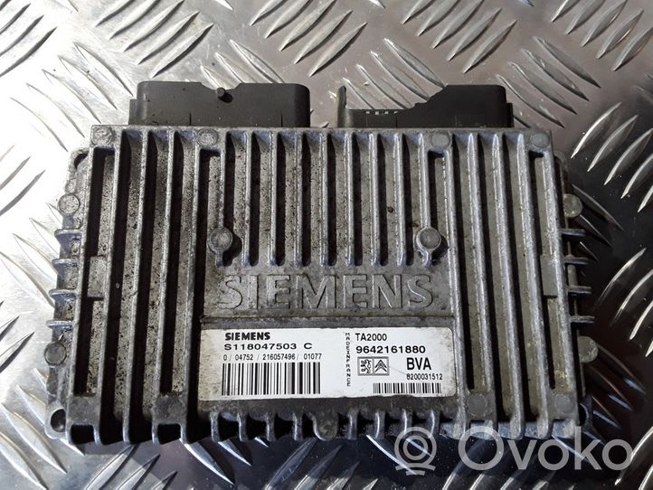 Citroen Xsara Pavarų dėžės valdymo blokas S118047503C