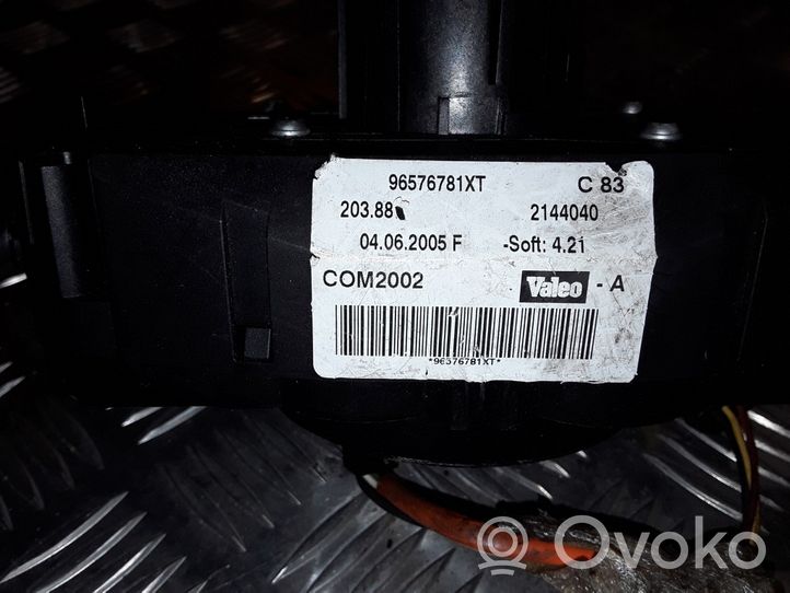 Citroen C3 Manetka / Przełącznik kierunkowskazów wycieraczek 96576781XT