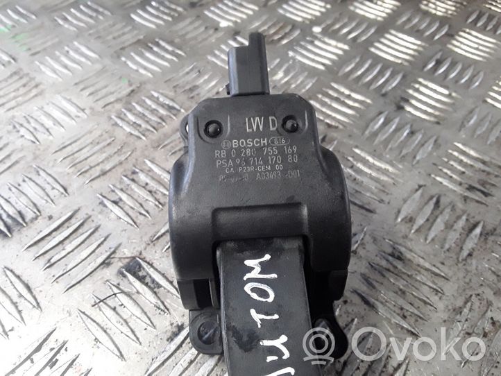 Citroen C4 I Picasso Sensore posizionamento del pedale dell’acceleratore 0280755169