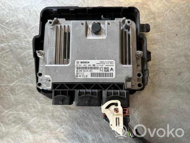 Peugeot 208 Kit calculateur ECU et verrouillage 9807532080