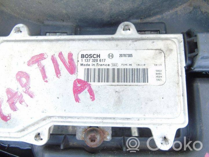 Chevrolet Captiva Jäähdytyspuhaltimen rele 20787305