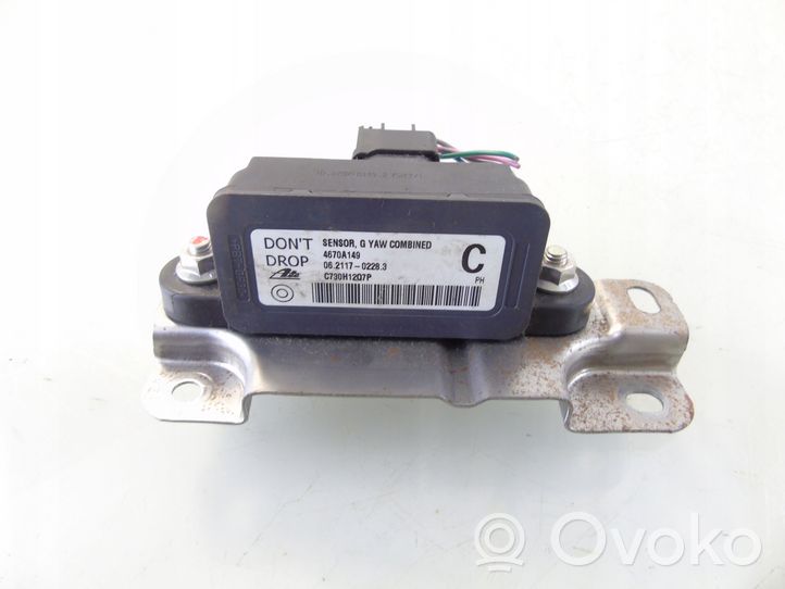 Mitsubishi ASX Sensor ESP de aceleración de frecuencia del intermitente 4670A149