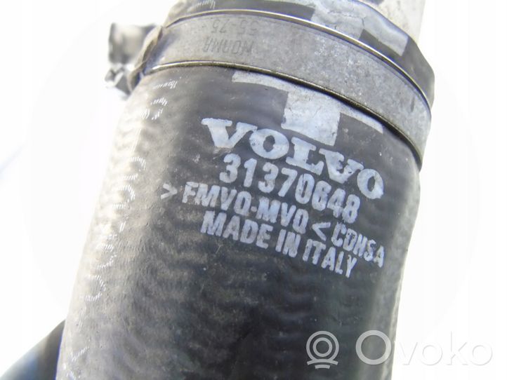 Volvo V40 Tube d'admission de tuyau de refroidisseur intermédiaire 31370060