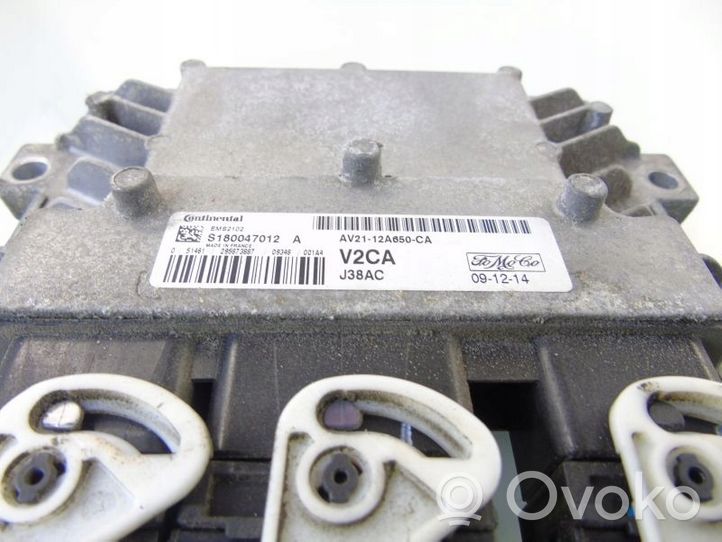 Ford Fiesta Calculateur moteur ECU AV2112A650CA