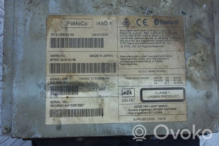 Volvo V60 Stacja multimedialna GPS / CD / DVD 31326224AA