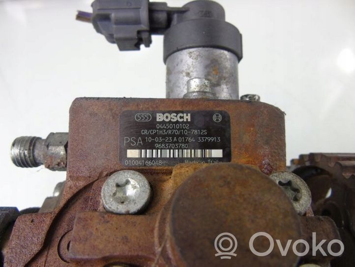 Citroen C3 Polttoaineen ruiskutuksen suurpainepumppu 0445010102