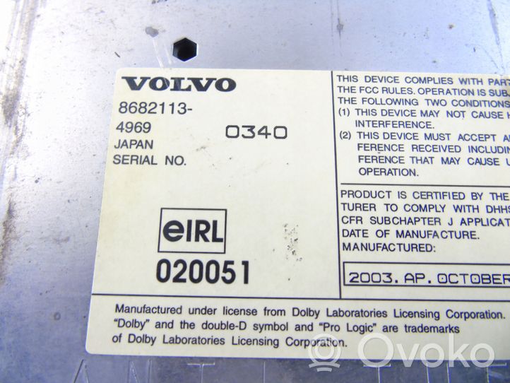 Volvo C70 Radija/ CD/DVD grotuvas/ navigacija 8682113