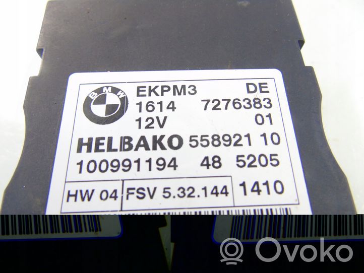 BMW 1 E82 E88 Degvielas sūkņa vadības bloks 7276383