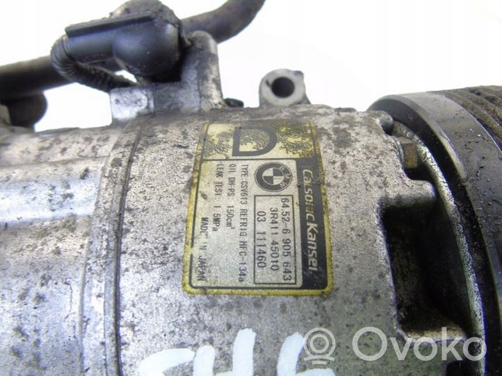 BMW 3 E46 Compressore aria condizionata (A/C) (pompa) 6905643