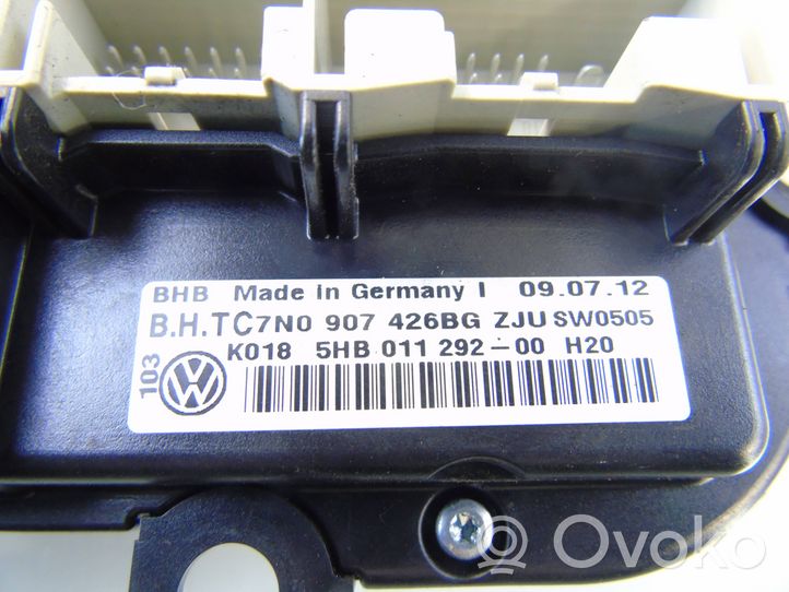 Volkswagen PASSAT B7 Centralina del climatizzatore 7N0907426BG