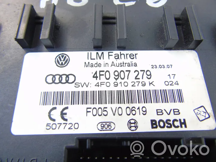 Audi A6 S6 C6 4F Komforto modulis 4F0907279