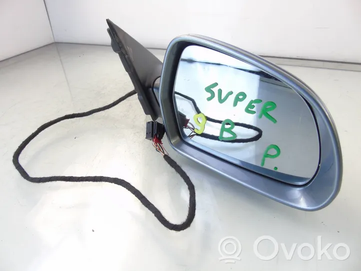 Skoda Superb B6 (3T) Specchietto retrovisore elettrico portiera anteriore 