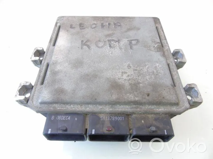 Peugeot 607 Calculateur moteur ECU 9658763980