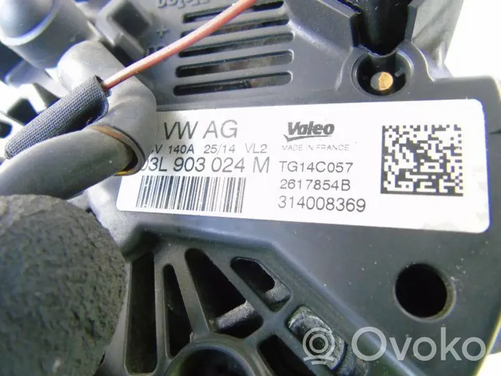 Skoda Superb B6 (3T) Alternator 03L903024M