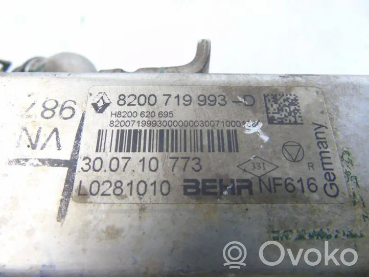 Renault Megane III EGR valve cooler 8200719993D