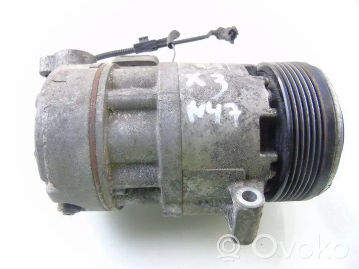 BMW X3 E83 Ilmastointilaitteen kompressorin pumppu (A/C) 9182797