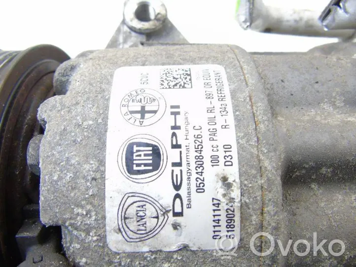 Fiat 500L Air conditioning (A/C) compressor (pump) 51890247