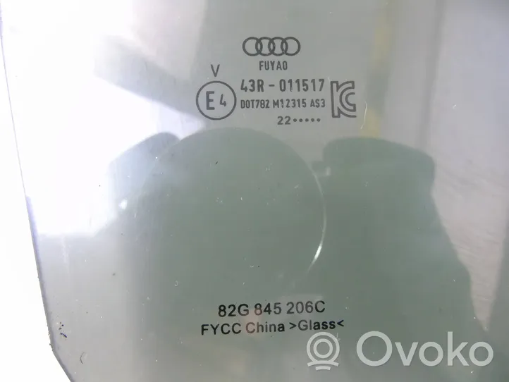 Audi A1 Vitre de fenêtre porte arrière 82G845206C