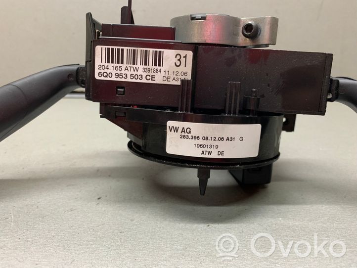 Volkswagen Polo IV 9N3 Innesco anello di contatto dell’airbag (anello SRS) 6Q0953503CE