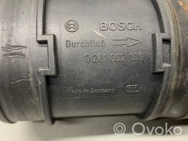 Opel Corsa C Ilmamassan virtausanturi 0281002180