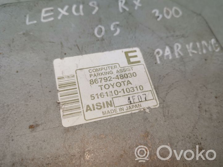 Lexus RX 300 Sterownik / Moduł parkowania PDC 8679248030