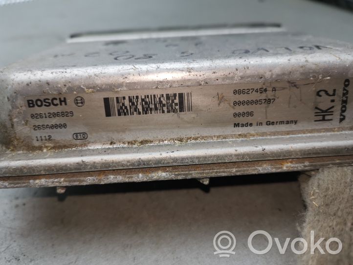 Volvo S60 Sterownik / Moduł ECU 0261206829