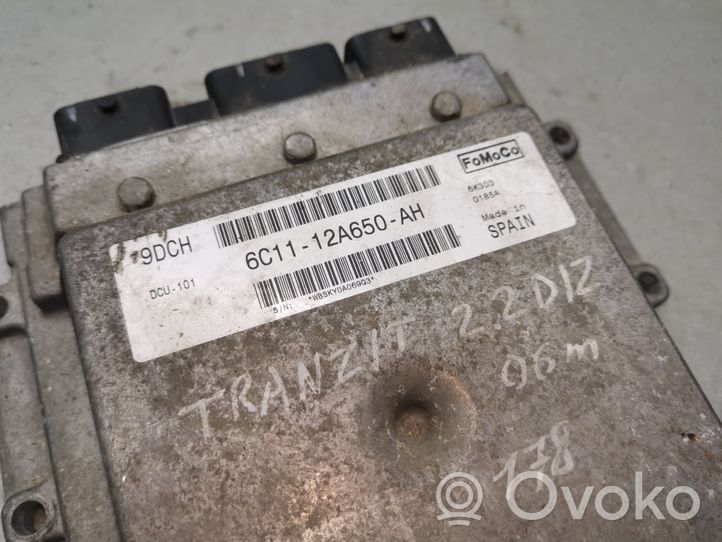 Ford Transit Calculateur moteur ECU 6C1112A650AH