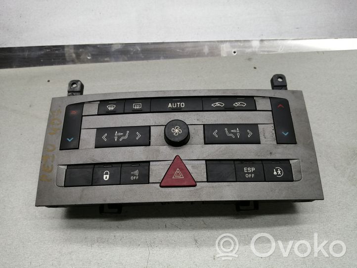 Peugeot 407 Panel klimatyzacji 96573322
