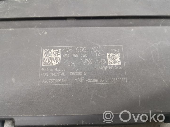 Audi Q8 Seat control module 4M6959760