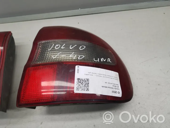 Volvo S40, V40 Lampy tylne / Komplet 