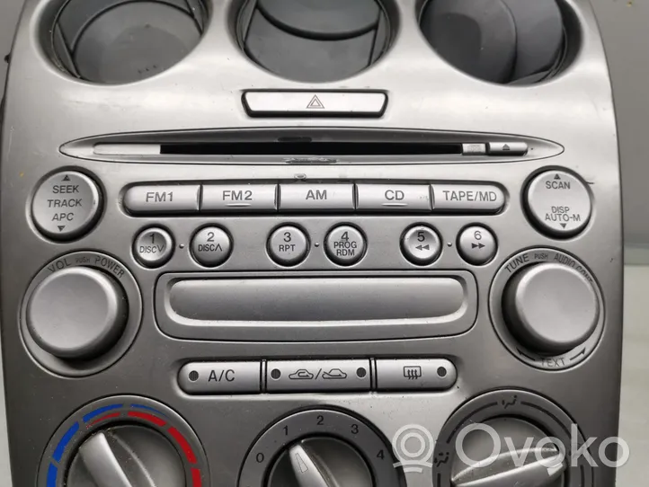 Mazda 6 Unidad delantera de radio/CD/DVD/GPS 3M8118C858