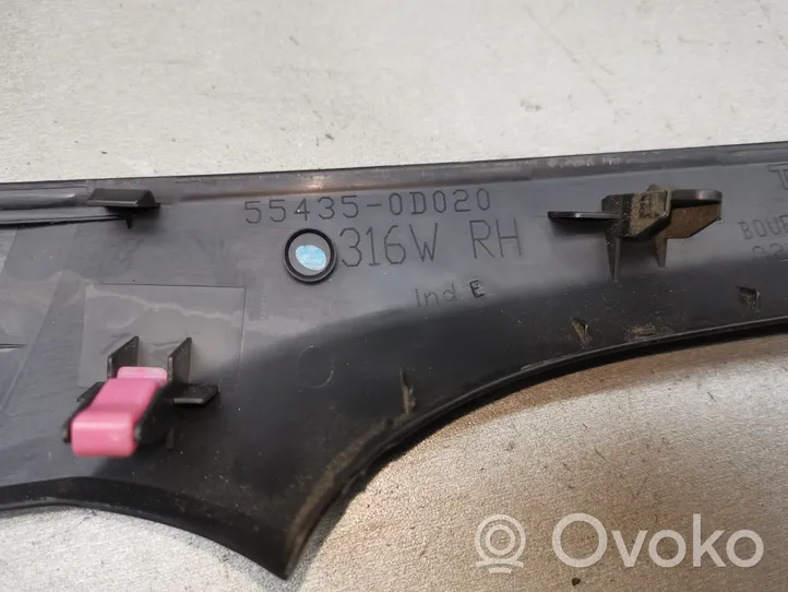 Toyota Yaris Zestaw przełączników i przycisków 554350D020