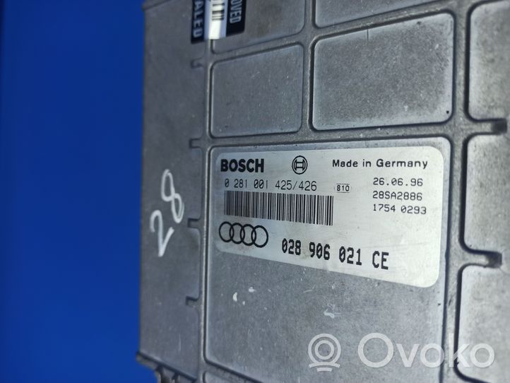 Audi A4 S4 B5 8D Centralina/modulo del motore 028906021CE