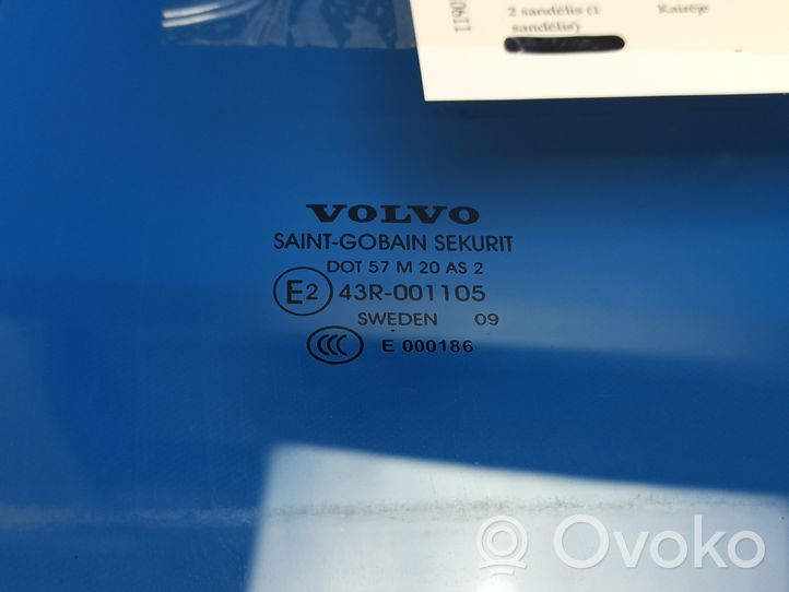 Volvo S40 Rear door window glass DOT57M20AS2