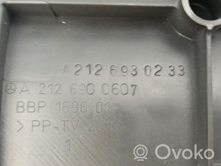 Mercedes-Benz E W212 Tapis de coffre A2126930233
