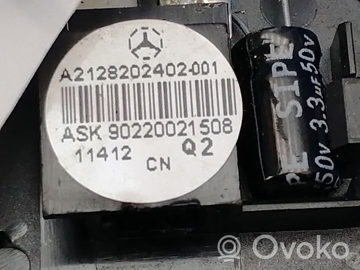 Mercedes-Benz E W212 Głośnik wysokotonowy drzwi tylnych A2128202402