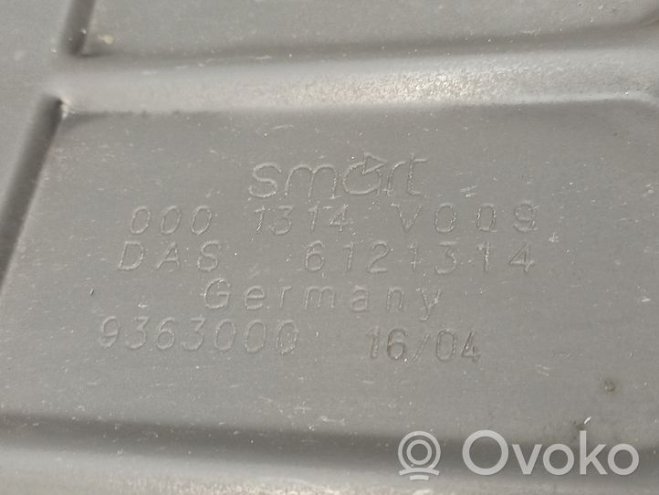 Smart ForTwo I Pokrywa przednia / Maska silnika 0001314V009