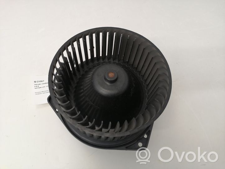 Opel Agila A Heater fan/blower EA31030350